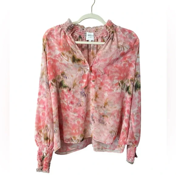 Misa Los Angeles Alexis Women’s Top in Taza Floral - Picture 7 of 9